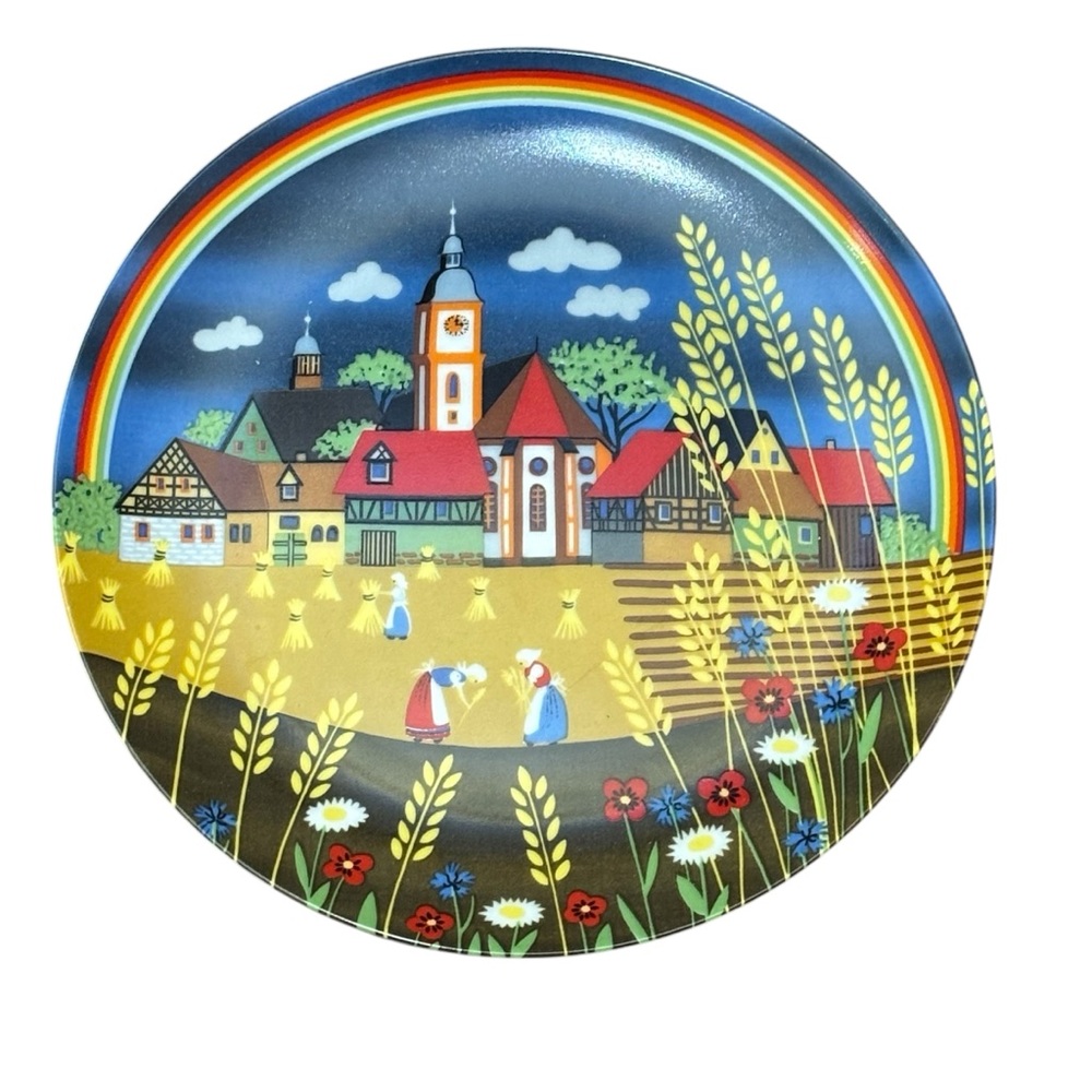 Frankischer Sommer Barbara Fürstenhofer Signed and numbered Collectors Plate